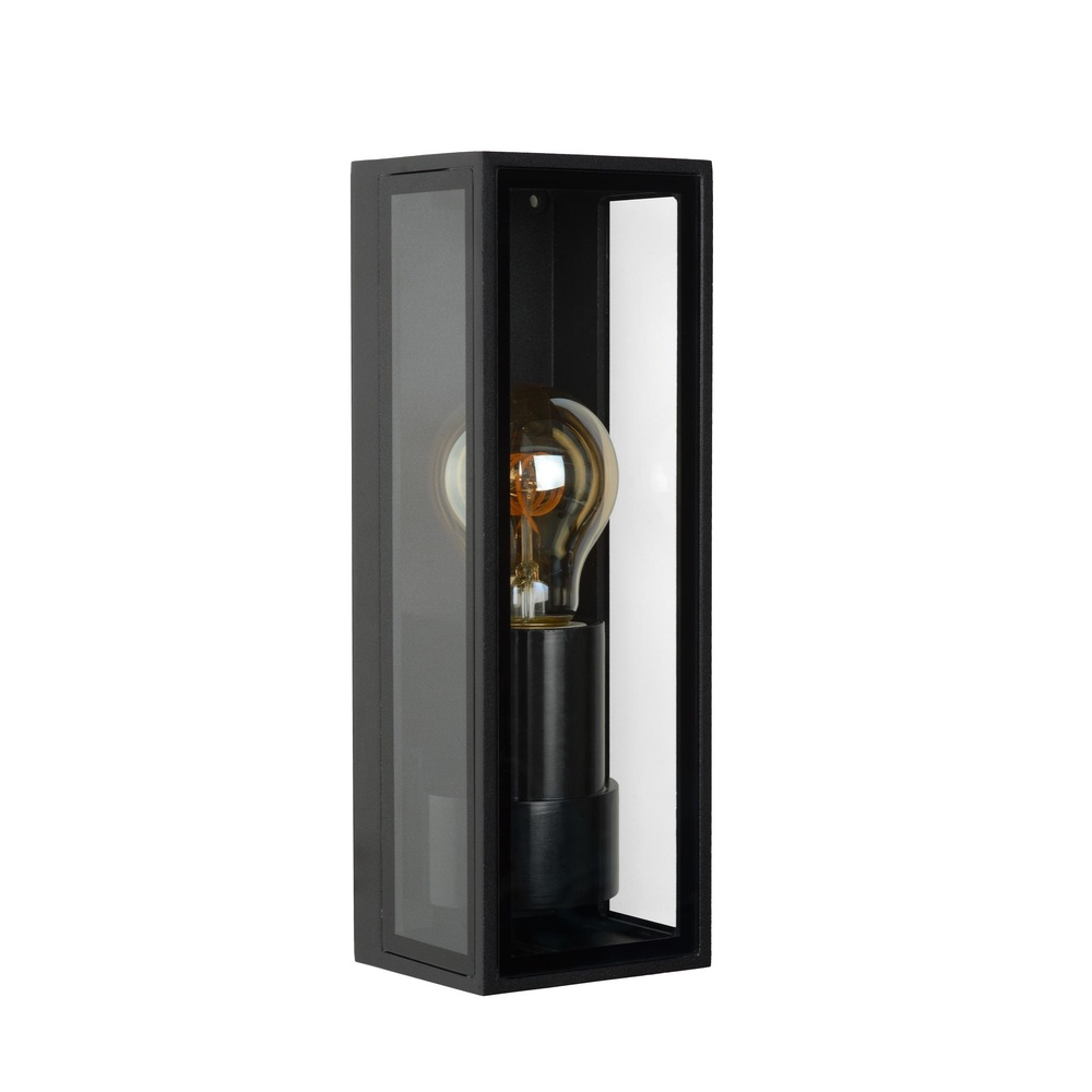 Lucide Design wandlampDukan IP65 zwart enkel - 15802/01/30